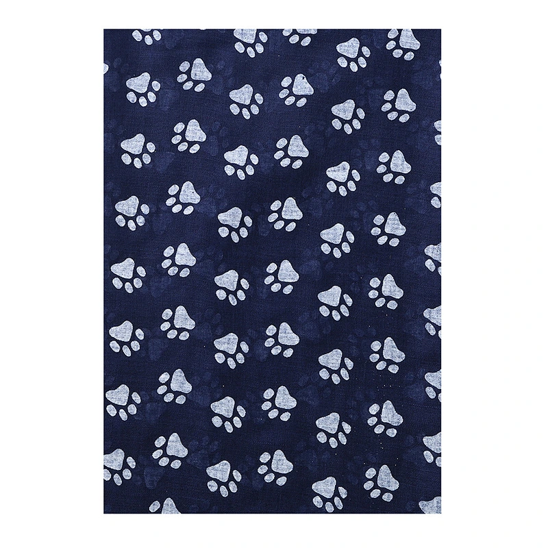 Wholesale Spring Autumn New Style Dog Footprint Print Pattern Polyester Ladies All-Match Scarf Shawl
