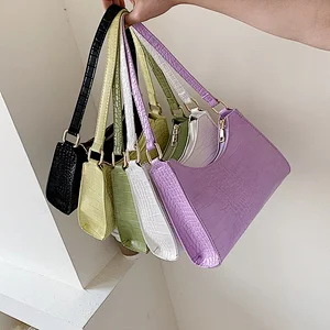 Women Handbag Retro Vintage Small Triangle Square Bags Leather Shoulder Bag Solid Color Tote Bag