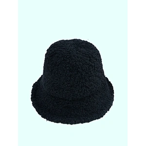 Cheap Lady Solid Thickened Soft Warm Fishing Outdoor Vacation Winter Hat Lamb Wool Bucket Hat