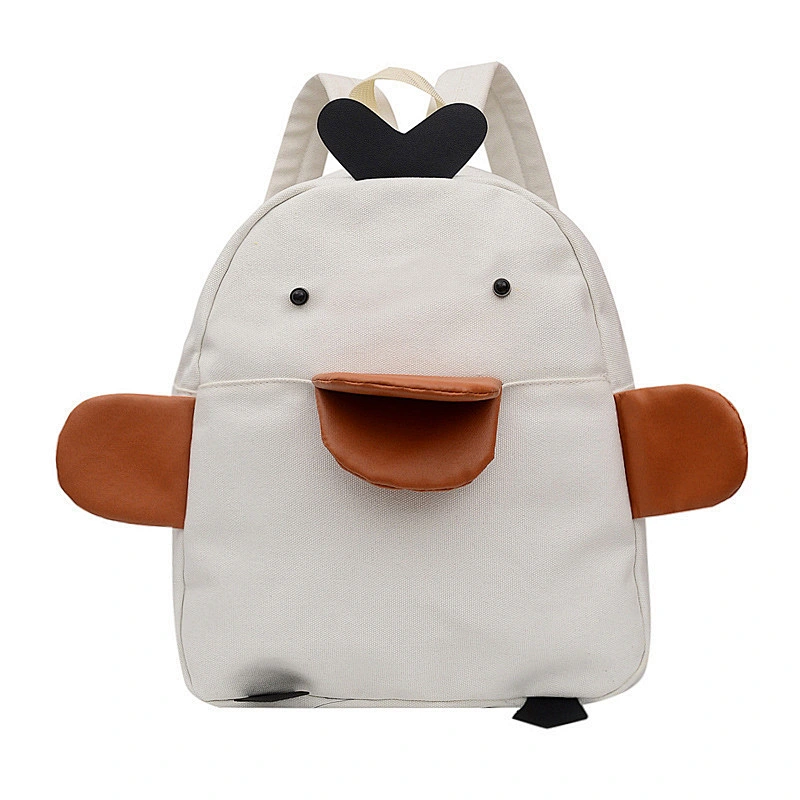 2020 New Boy Girl Student Schoolbag Tide Casual Backpack Fashion Cute Cartoon Duck Backpacks