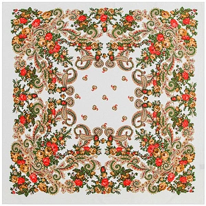 Bohemian small cashew travel simulation silk sunscreen scarf silk jersey shawl scarf summer