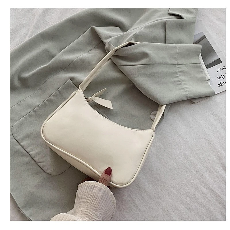2020 Trendy Vintage Handbag Female Small Subaxillary Bags Casual Retro Mini Shoulder Bag