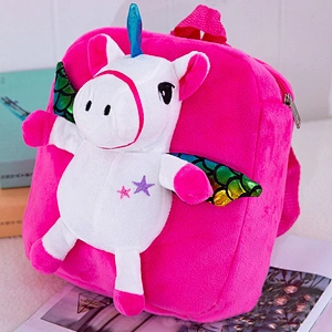 Cheap Fancy Cartoon Animal Unicorn Bag Kids School Bag Backpack for Kids