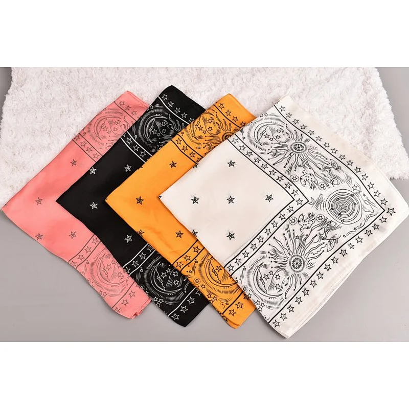Elegant Print Small Square Scarf Soft Pink Women'S Silk Scarf Can Be Customized
