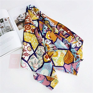 Female spring and autumn summer new fashion wild professional decorative scarf 70 small square scarves