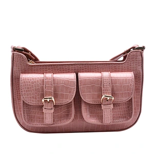 Retro Crocodile Pattern Simple Underarm Bag 2020 Summer New One Shoulder PU Leather Bag