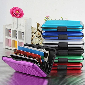 New Organ Card Box Anti-RFID Radio Frequency Identification Scanning Tracking Card Holder Credit Card Holder