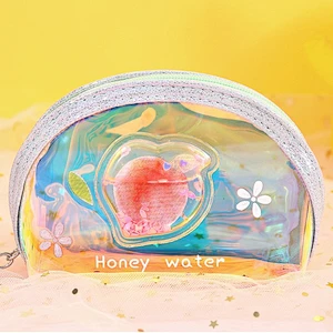 Factory direct sale fruit simple coin purse laser key small wallet Korea mini handbag wholesale