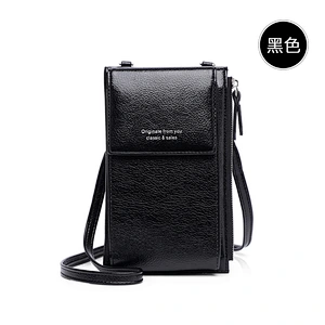 Hot Sale Fashion Ladies Wallet Solid Color Small Diagonal Bag Rectangular Women'S Shoulder Bag