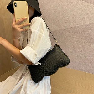 Custom 2020 New Fashion Alligator Designer Handbags Wholesale Women Ladies Luxury PU Leather Purses Handbags