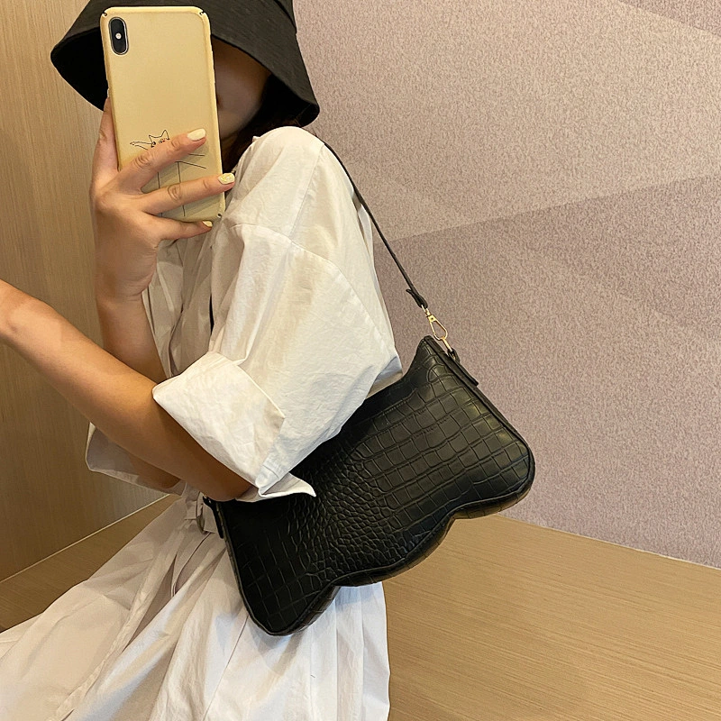 Custom 2020 New Fashion Alligator Designer Handbags Wholesale Women Ladies Luxury PU Leather Purses Handbags