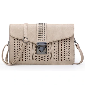 2020 Hot Sale Fashion Hollow Out Small Size Portable Ladies Messenger Bag For Carrying Mobile Phone And Cosmetic