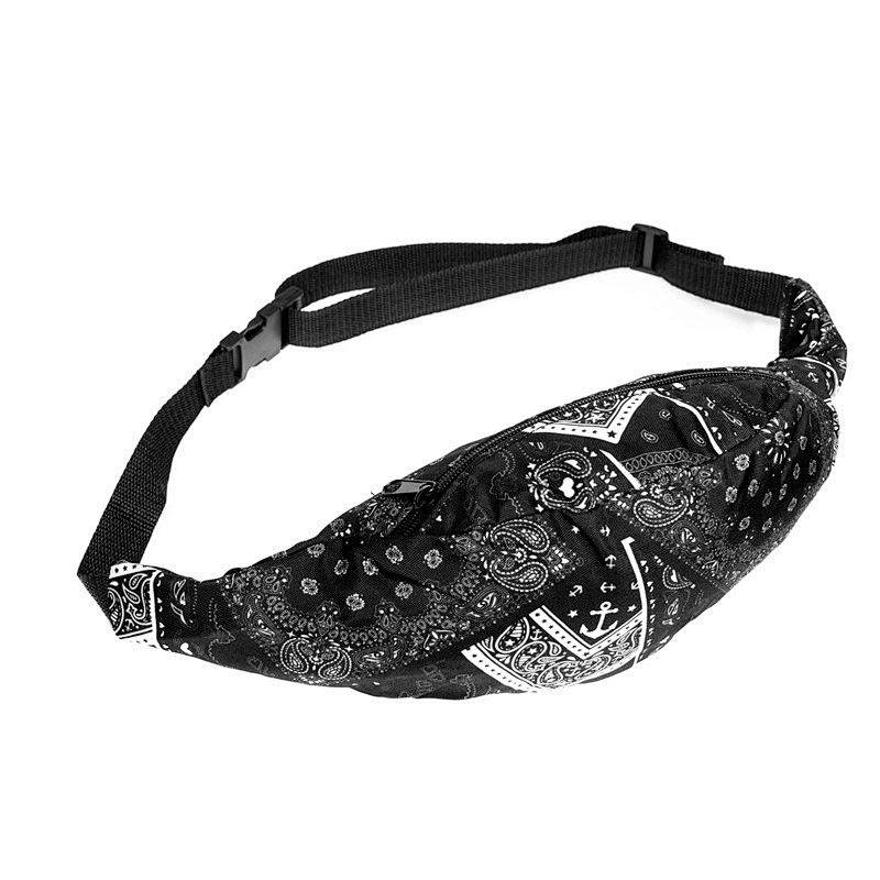 Ultralight multifunctional running bag single shoulder diagonal travel Oxford cloth sports waist bag