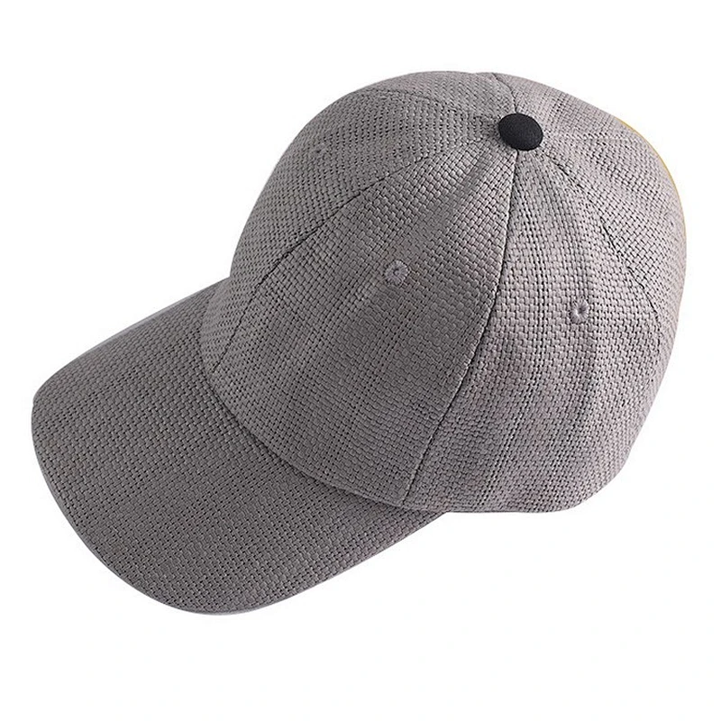 2020 New Design Fashion Straw Hat Beach Sunshade Baseball Straw Hat