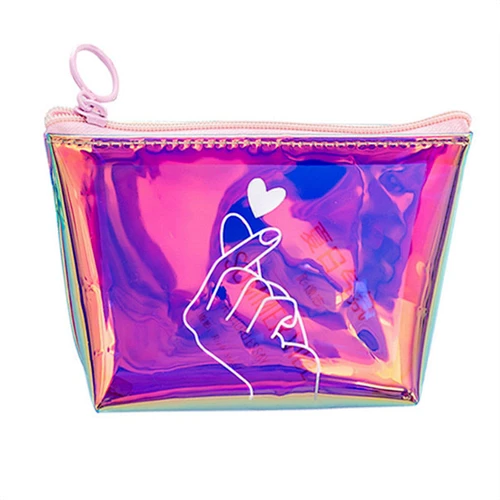 Fashion creative laser coin purse mini colorful girl coin purse coin purse