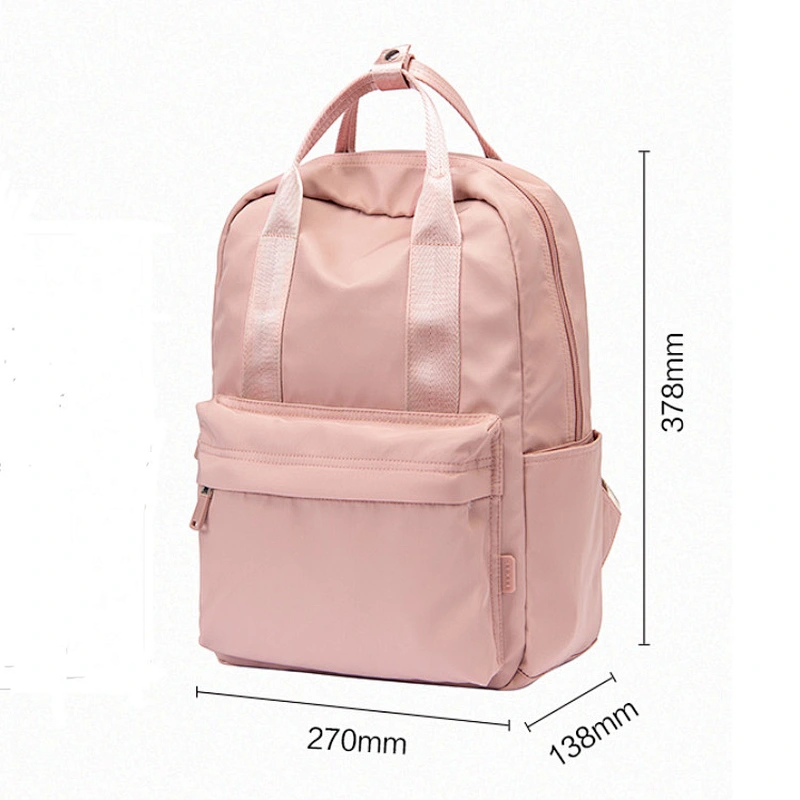 High Quality Daily Student Bags Simple Waterproof School Backpack For Girls
