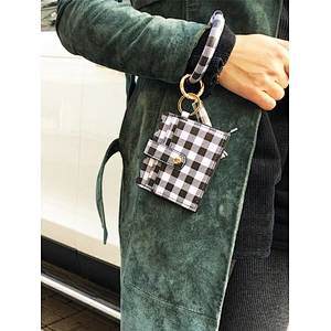 Leather Wristlet Wallet Wholesale Monogram Personalized Snakeskin Credit Card Wallet
