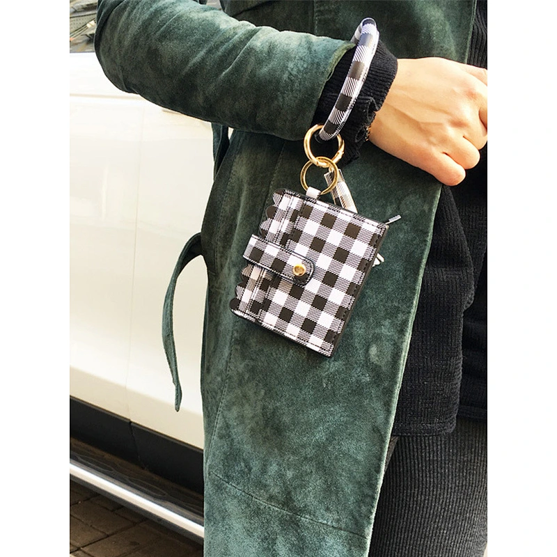 Leather Wristlet Wallet Wholesale Monogram Personalized Snakeskin Credit Card Wallet