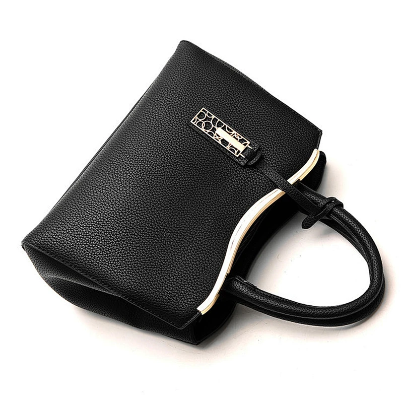China Wholesale Fashion designers custom 2 piece set 3 colors stock leather ladies handbag sets
