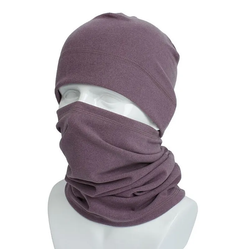 Fashion Fleece Multifunctional Warm Cold Bib Sports Riding Outdoor Hat Neckwarmer