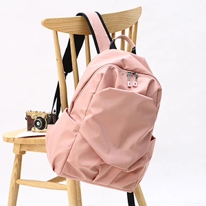 Travel Backpack Casual Oxford Spinning Backpack Laptop Bag Black Pink Personalized Fashion Bag