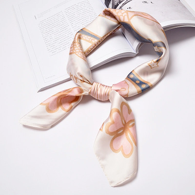 12 constellation printed 70cm simple square scarf sunscreen wild scarf multifunctional women small square scarf