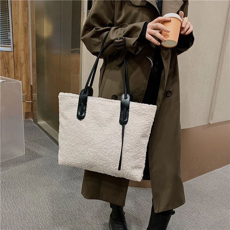 Factory Wholesale Custom  Women Handbag Fashion Lady Shoulder Bag Hot selling winter handbag Tote