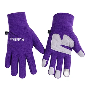 Customize Touch Screen Fleece Lining Winter Keep Warm Outdoor Cycling Running Gloves