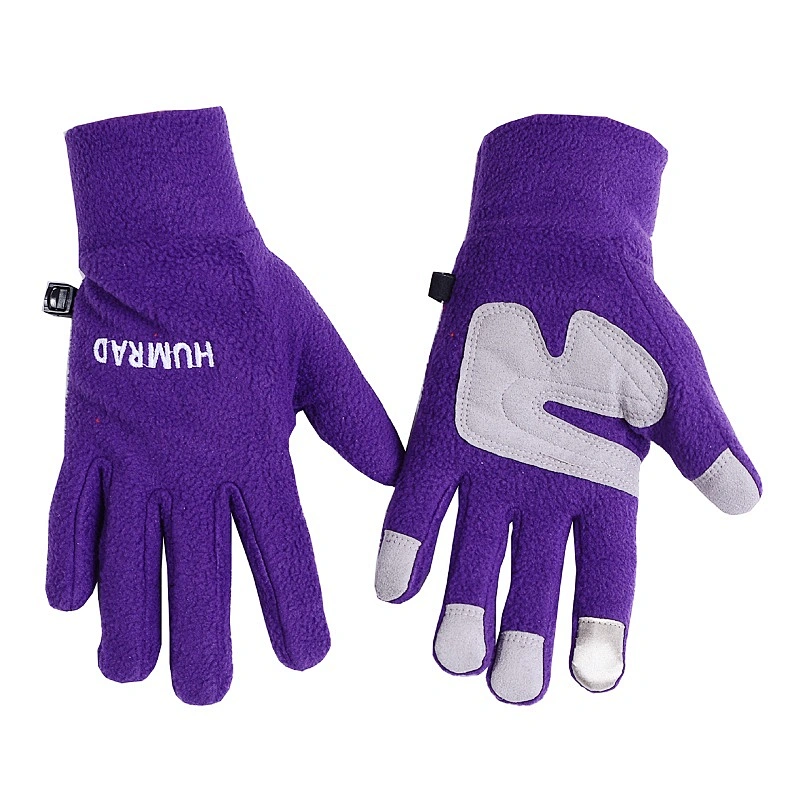 Customize Touch Screen Fleece Lining Winter Keep Warm Outdoor Cycling Running Gloves