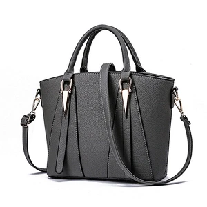 Factory Wholesale Custom Pu Leather Women Handbag Fashion Lady Shoulder Bag