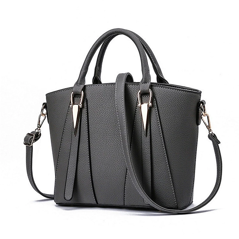 Factory Wholesale Custom Pu Leather Women Handbag Fashion Lady Shoulder Bag
