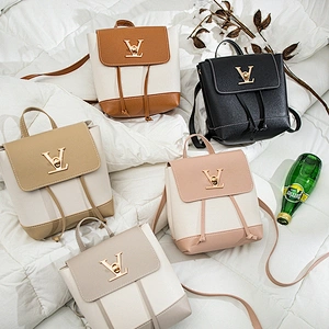 High Quality Leather Handbags Fashion PU Girl Backpacks Affordable Cute Wild Female 3 IN 1 Crossbody Bag