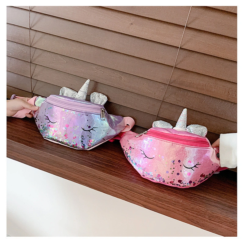 New fashion cartoon small bag 2020 spring children's backpack diagonal waist bag parent-child cute outdoor backpack