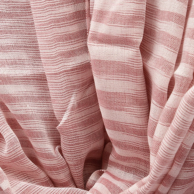 Spring and summer new style cotton and linen striped scarf short travel sunscreen beach scarf shawl