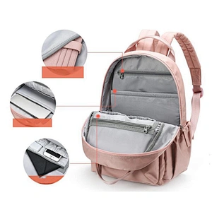 High Quality Daily Student Bags Simple Waterproof School Backpack For Girls