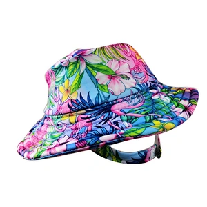 New Design Custom Logo Wholesale 100% Polyester Personalized Service Kids Summer Bucket Hat