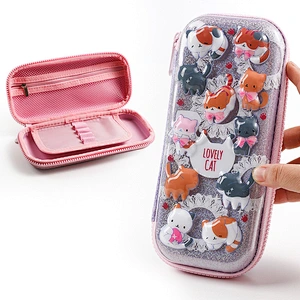 Cartoon EVA Pencil Case 3D Stereo Waterproof Pencil Case Creative Student Children Multifunctional Pencil Case
