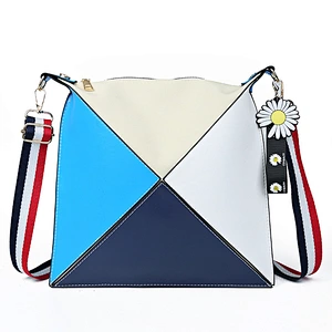 New 2020 Trending Folding Irregular Geometry Shoulder Designer Bags Women Handbags Ladies Hand Bag