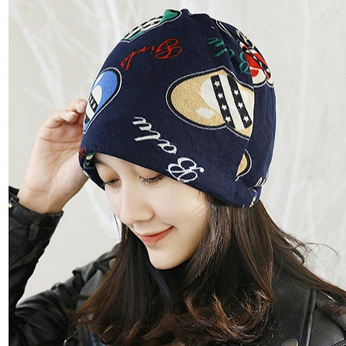 Women Fall/Winter Hedging Scarf Hat Warm Neck Guard Mask Knitted Thick Riding Mask Headscarf Student Collar Scarf