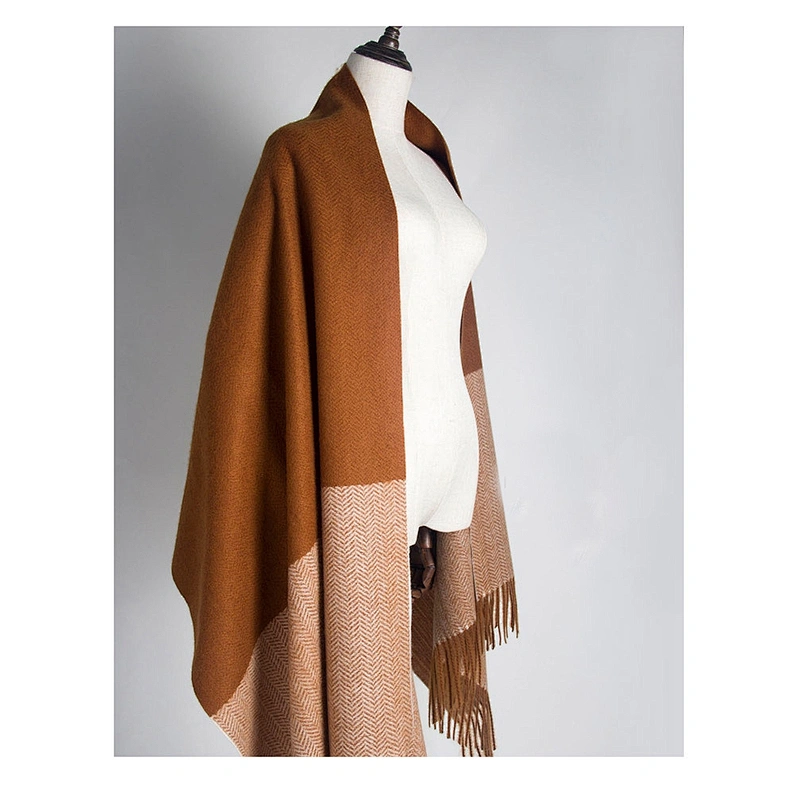 2020 Wholesale Autumn Winter New Cashmere Scarf Woman Scarf All-Match Air Conditioning Shawl With Tassel