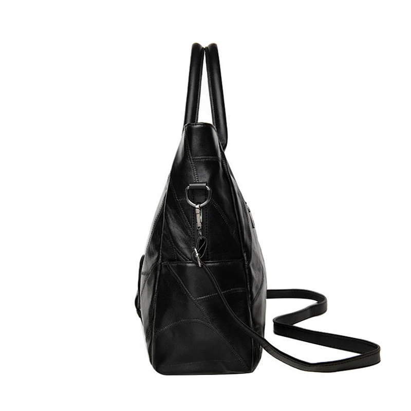 New fashion womens genuine leather tote shoulder bag ladies handbag