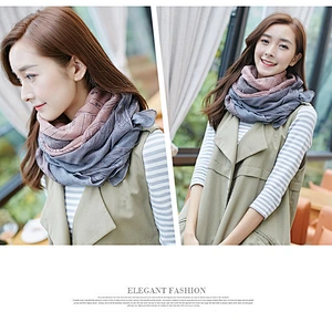 2020 Spring Autumn New Cotton And Linen Scarf Factory Wholesale Retro Pattern Scarf Customized