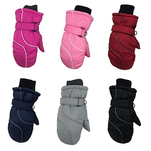 Hot Sale Children Outdoor Windproof Winter Warm Gloves Kids Full Finger Skiing Gloves
