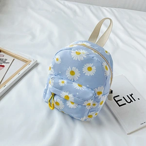 2020 New Korean Girl Bag Children'S Backpacks Fashion Nylon Little Daisy Cute Mini Backpack