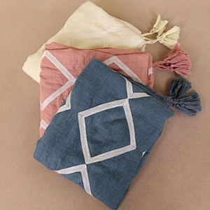 New spring and autumn fringed ethnic sunscreenscarf geometric cotton scarf shawl hijab