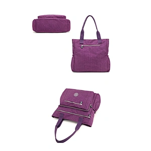 Factory Wholesale Custom nylon Women Handbag Fashion Lady Shoulder Bag Hot selling winter handbag Tote