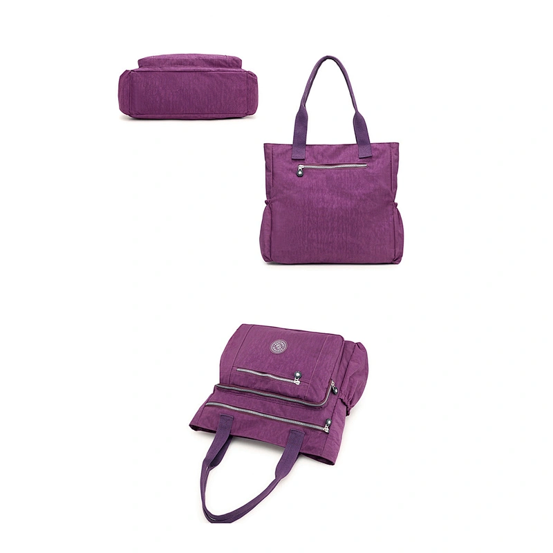 Factory Wholesale Custom nylon Women Handbag Fashion Lady Shoulder Bag Hot selling winter handbag Tote