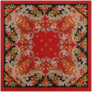 Bohemian small cashew travel simulation silk sunscreen scarf silk jersey shawl scarf summer