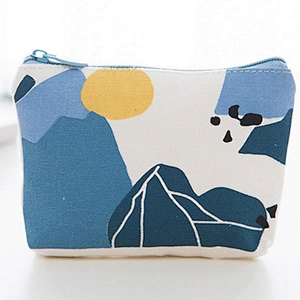 Wholesale 2020 New Simple Personality Canvas Coin Purse Female Small Fresh  Key Storage Bag Mini Cute Bag