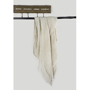 Pure Cotton Big Folds Rough Texture Dirty Dyed Scarf Literary Style Retro Shawl Female